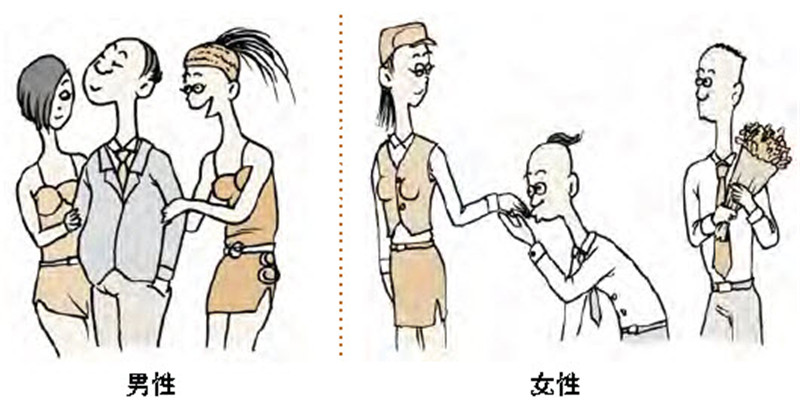 恋爱功略:男性追求美女,女性追求金钱