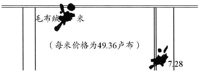 如何推测出数字,把账目记录恢复