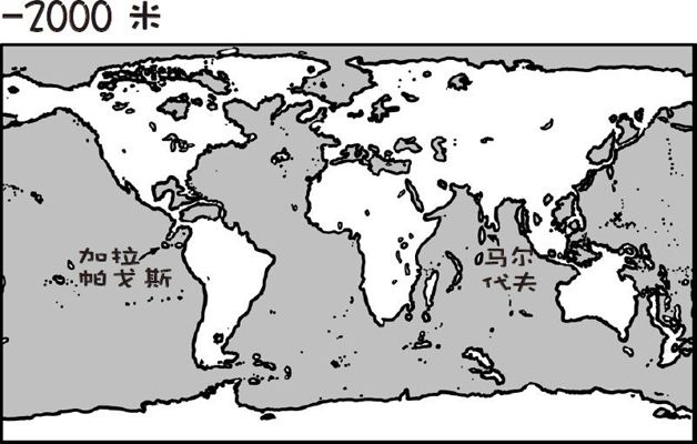 如果海水被一点点被抽干,地球会是怎样一番景象呢?