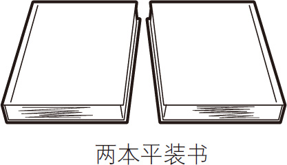 两本嵌入的书魔术技巧