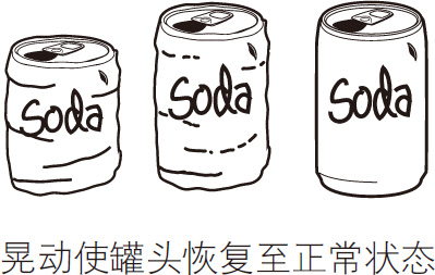 重新变满的汽水罐魔术技巧
