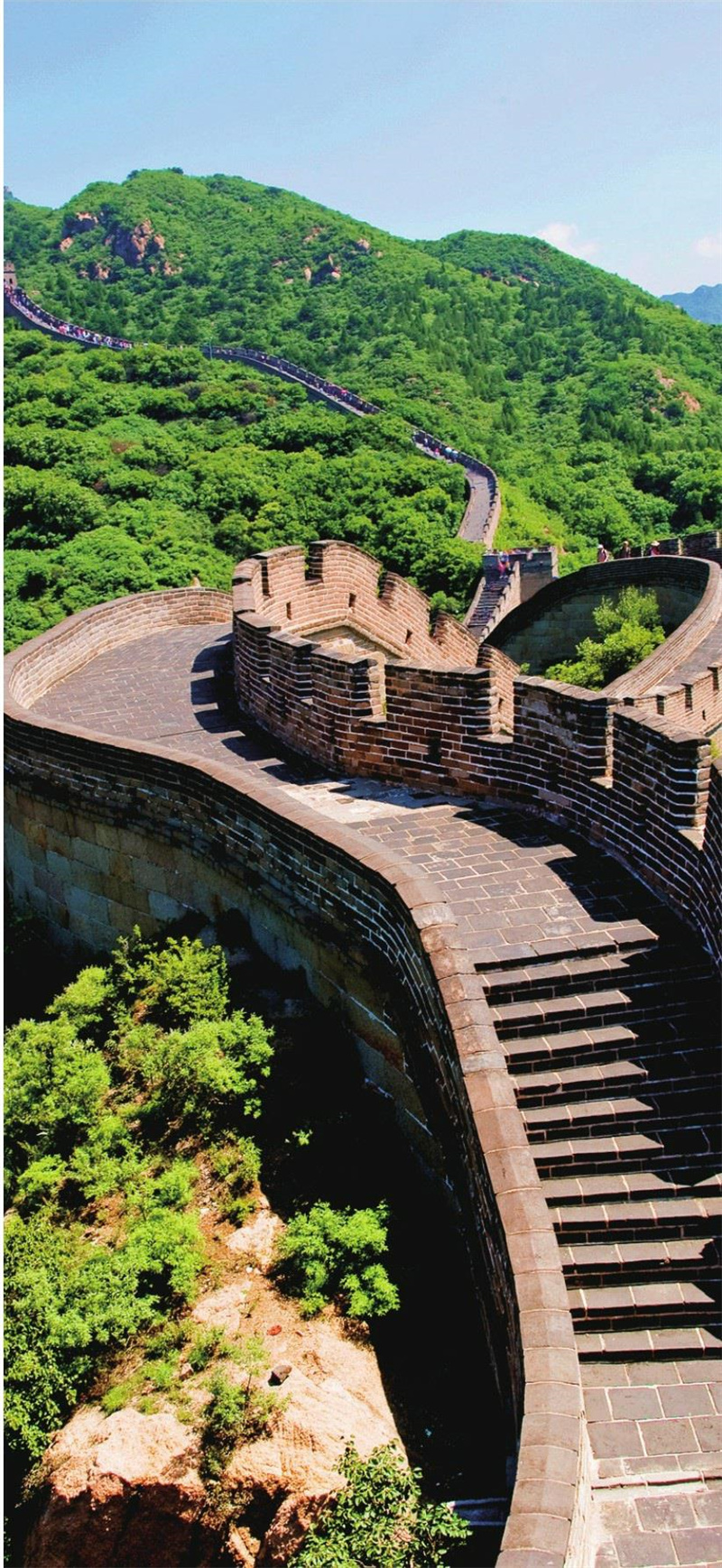 最长的人工建筑-长城
