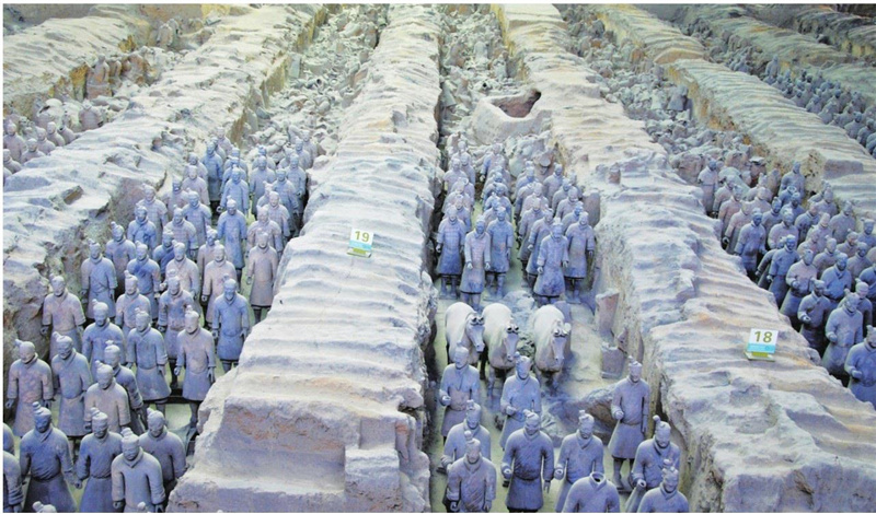 最大的陵墓-秦始皇兵马俑