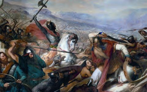 公元732年10月10日为法兰克王国而战