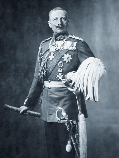 1918年11月9日德国皇帝威廉二世退位