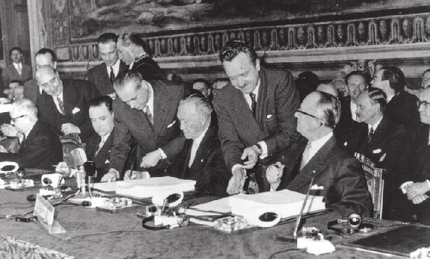 1957年3月25日欧洲六国自由贸易