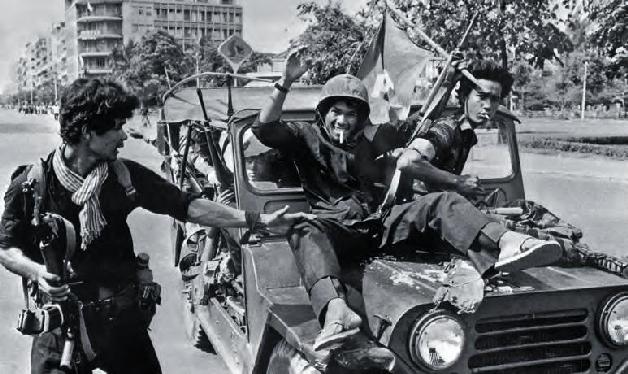 1975年4月17日波尔布特掌控柬埔寨
