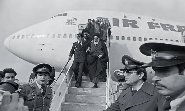 1979年2月1日阿亚图拉鲁霍拉·霍梅尼归国
