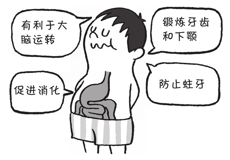 大人一直说要『细嚼慢咽』,这是为什么?