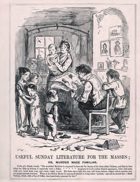 1843年7月15日第一幅名为“卡通”的讽刺画