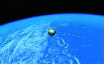 第一颗人造地球卫星（1957年10月4日）-人类开始了太空时代