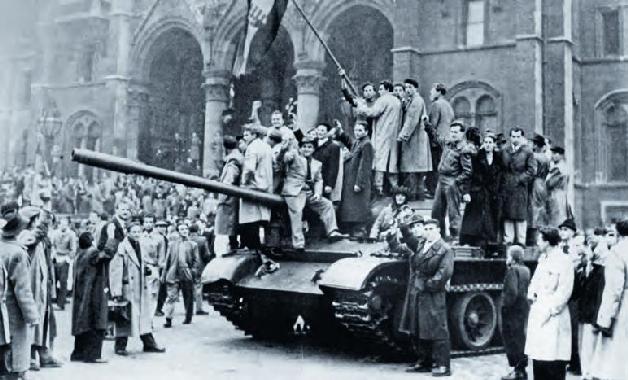 1956年10月23日匈牙利民众起义反抗苏联