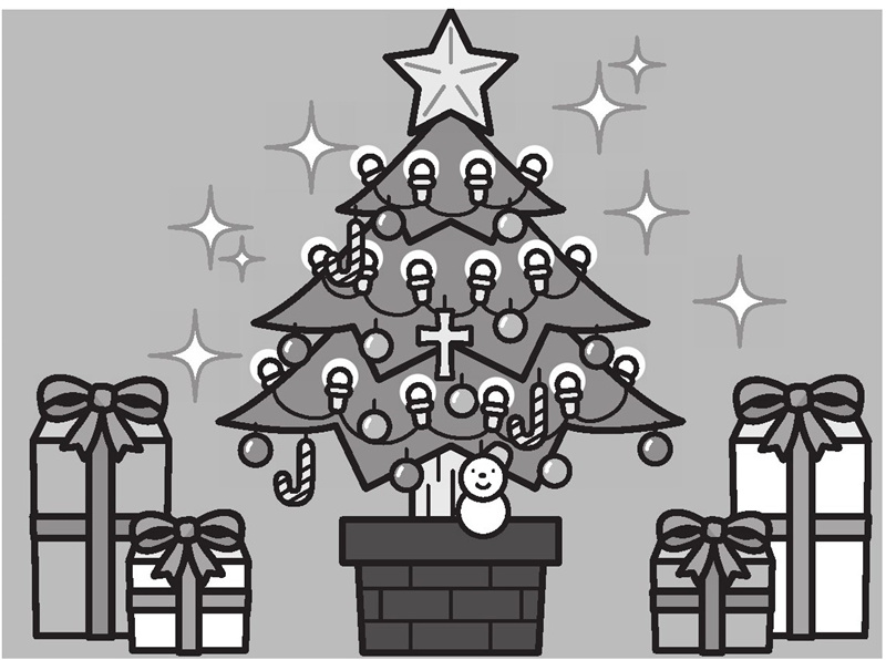 圣诞树的挂灯是怎么做到一闪一灭的?