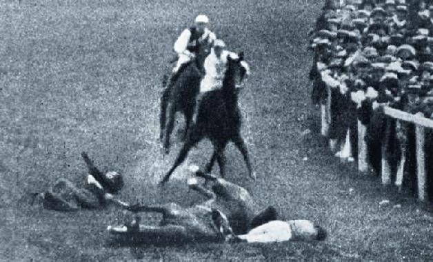 1913年6月4日争取女性参政权者死于铁蹄下