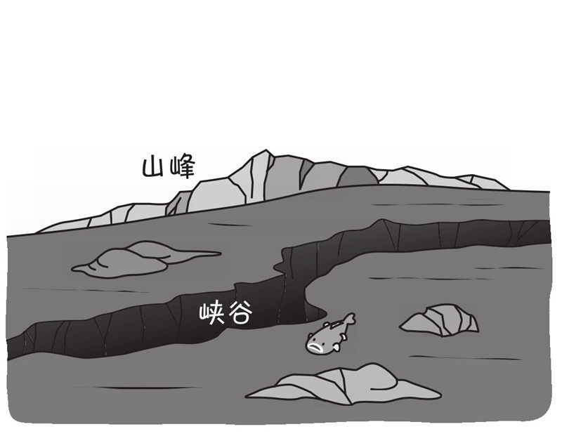 海里真的有山吗?