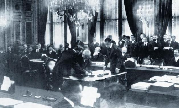 1919年6月28日《凡尔赛条约》