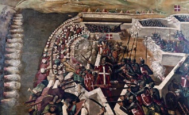 1565年9月8日土耳其人被迫撤兵,解马耳他之围