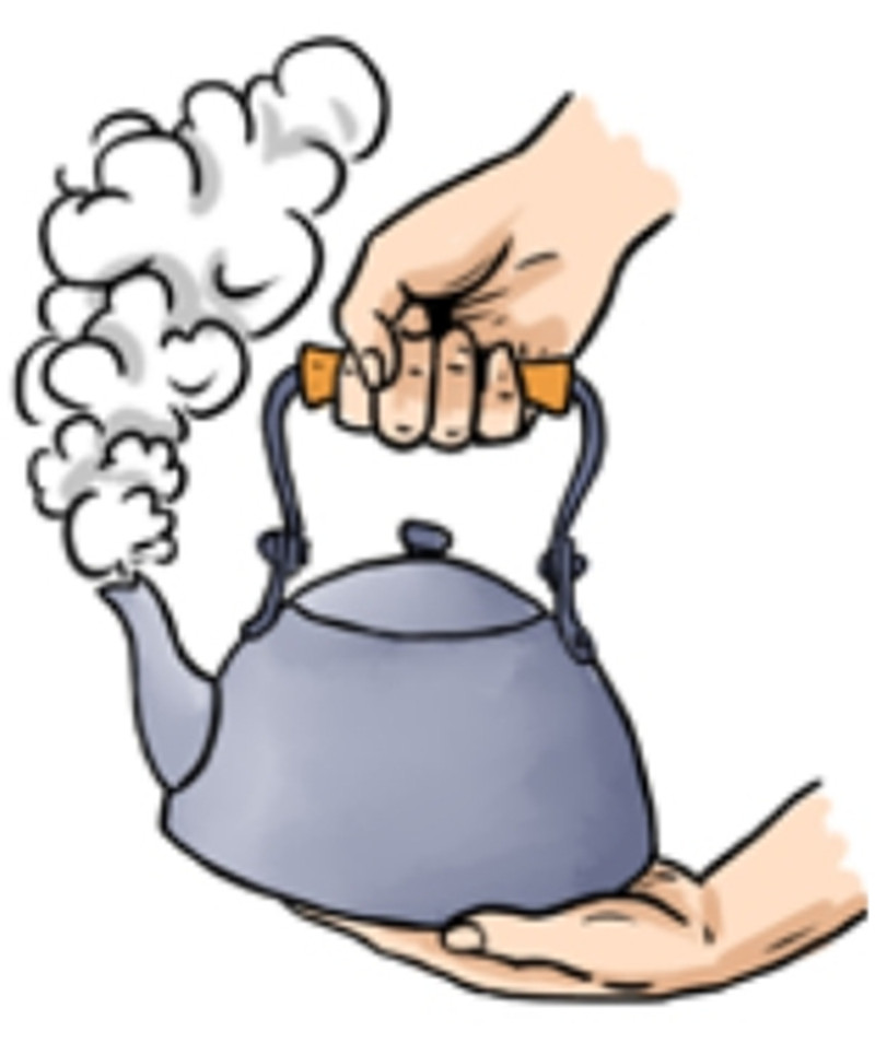 手上沸腾的茶壶现象是为什么